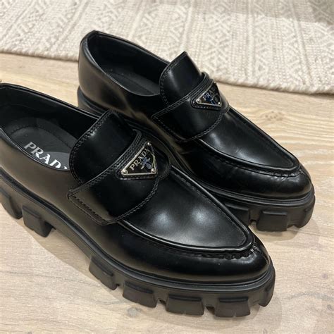 prada loafers pointy|loafers Prada women's.